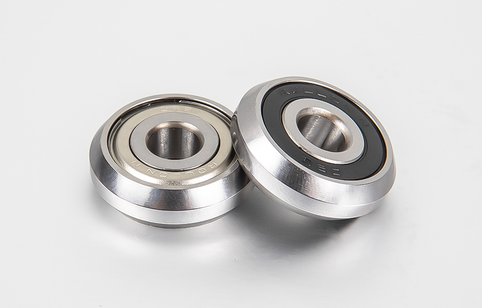 What is the characteristic frequency of rolling bearing failure